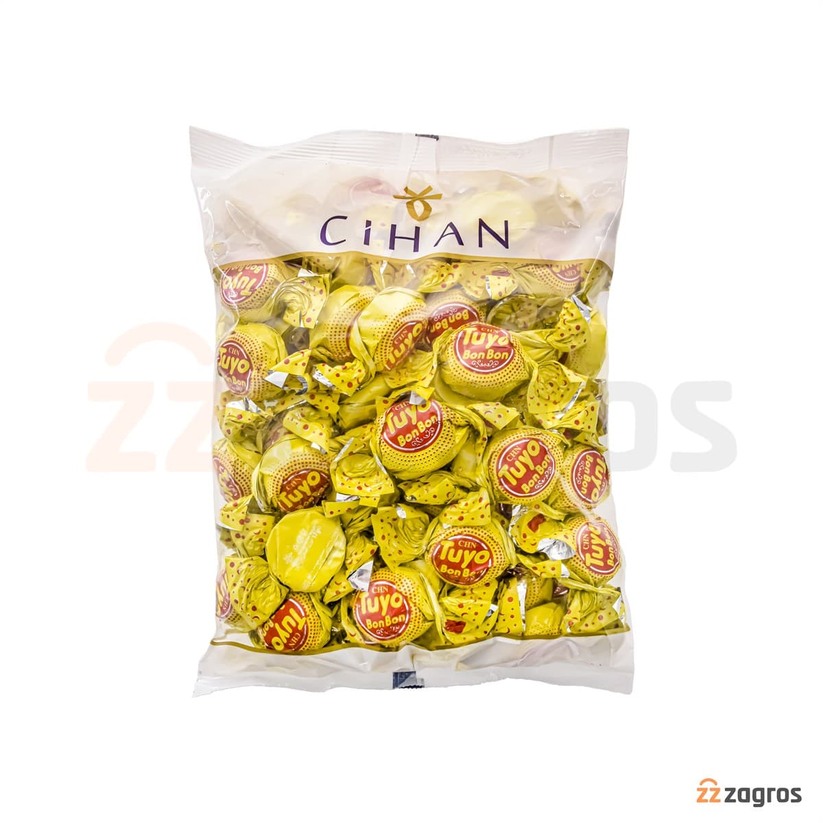 شکلات Cihan سری Tuyo Bon Bon با مغز کرم شیری 1000 گرم — تصویر ۲