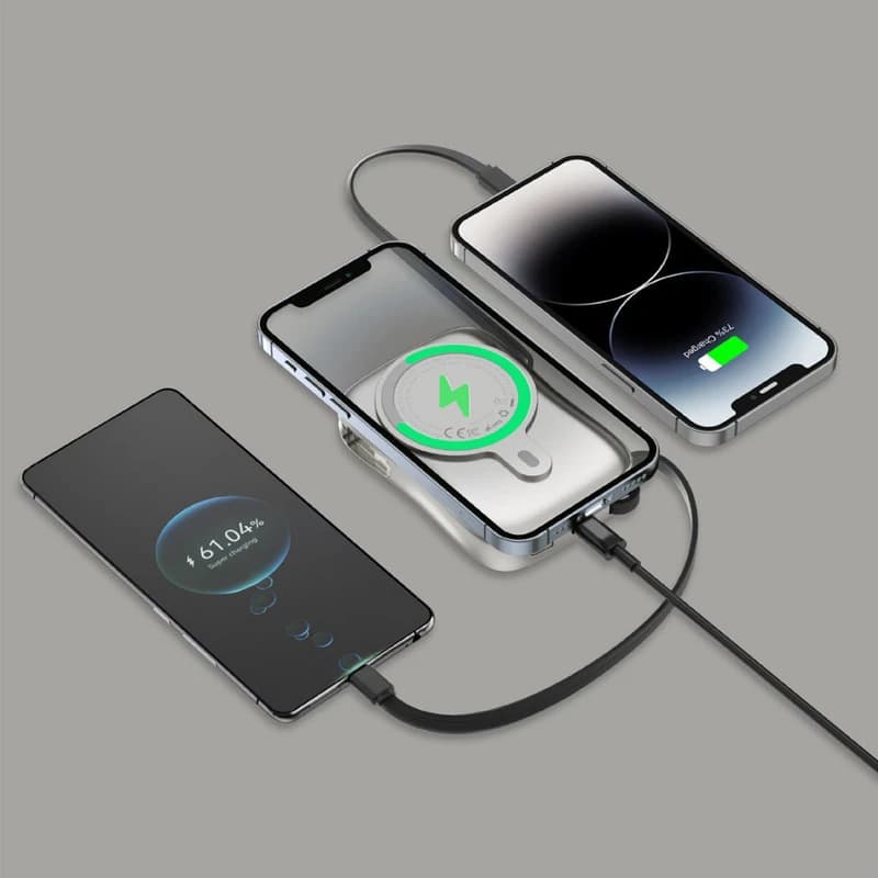 پاوربانک گرین لاین Green Lion MagPulse Power Bank 10000mAh — تصویر ۴