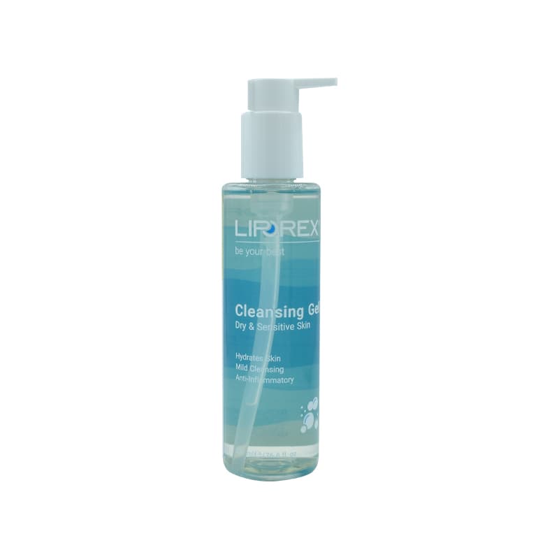 ژل شستشوی لیپورکس پوست خشک حجم 200mL