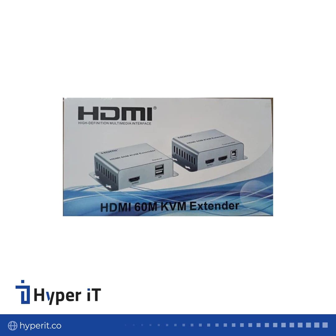 اکستندر KVM HDMI آیفورتک مدل 60M بسته دو عددی