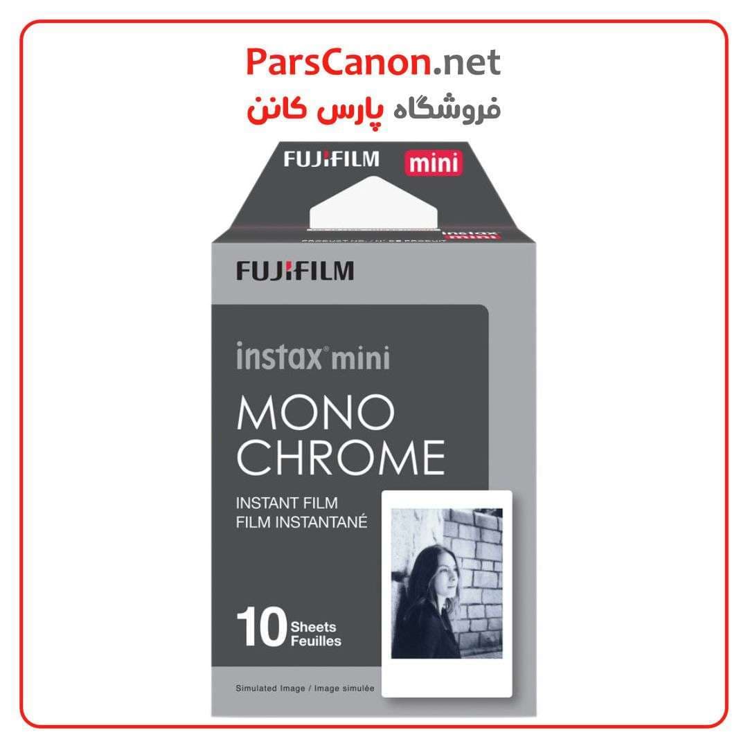 کاغذ دوربین فوجی فیلم FUJIFILM INSTAX Mini Monochrome Instant Film