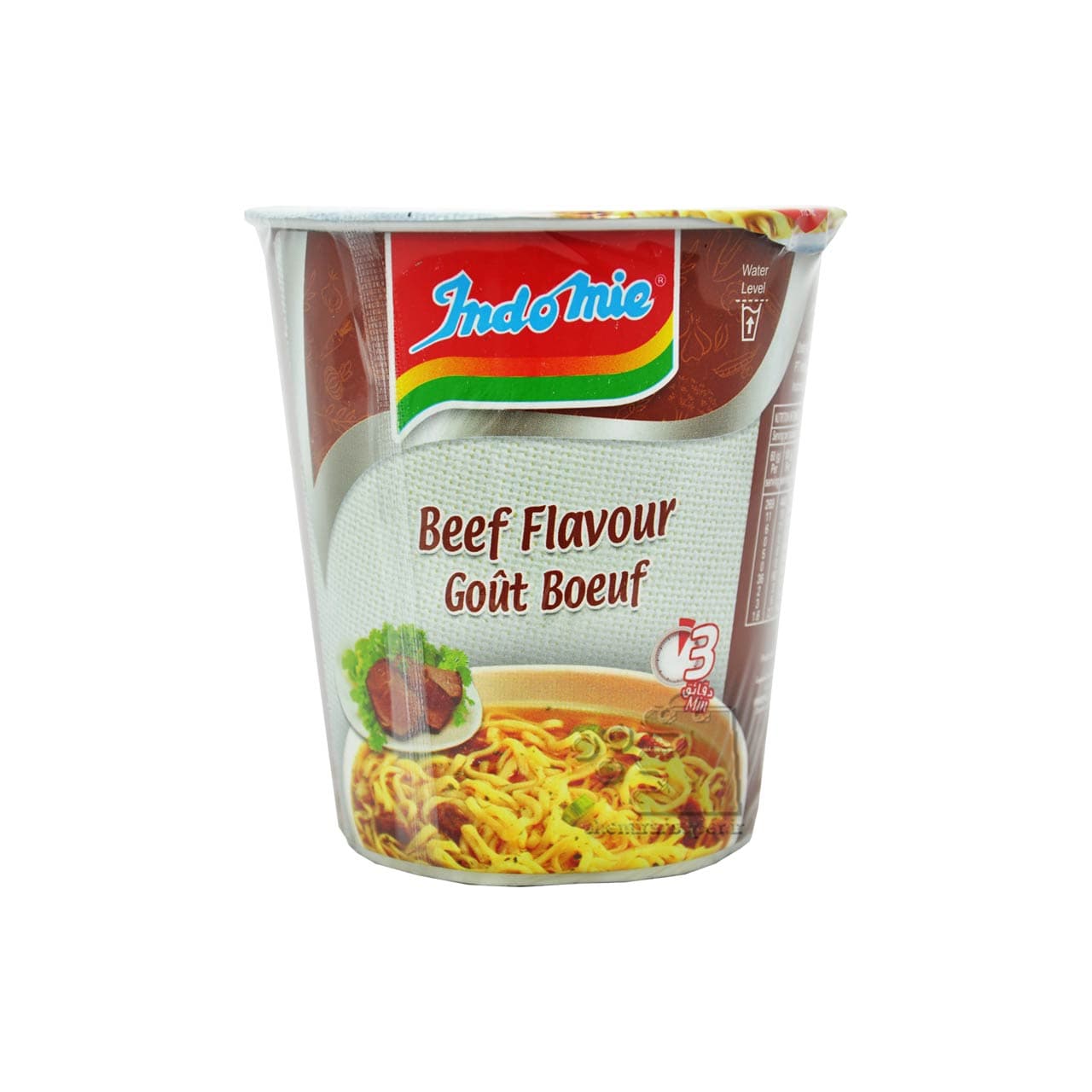 نودل با طعم گوشت لیوانی ۶۰ گرم ایندومی – indomie