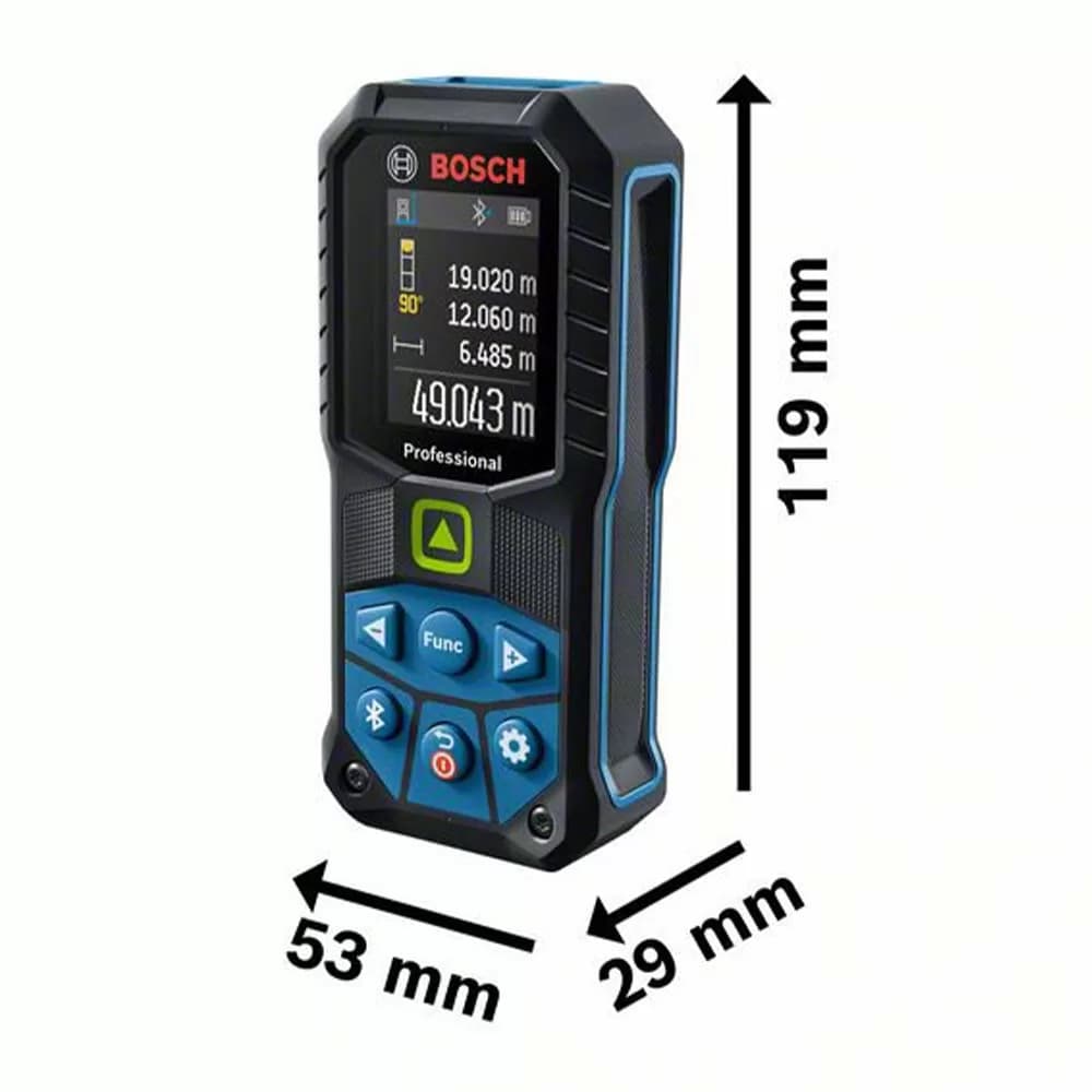 متر لیزری 50 متری نور سبز بوش مدل GLM 50-27 CG — تصویر ۲