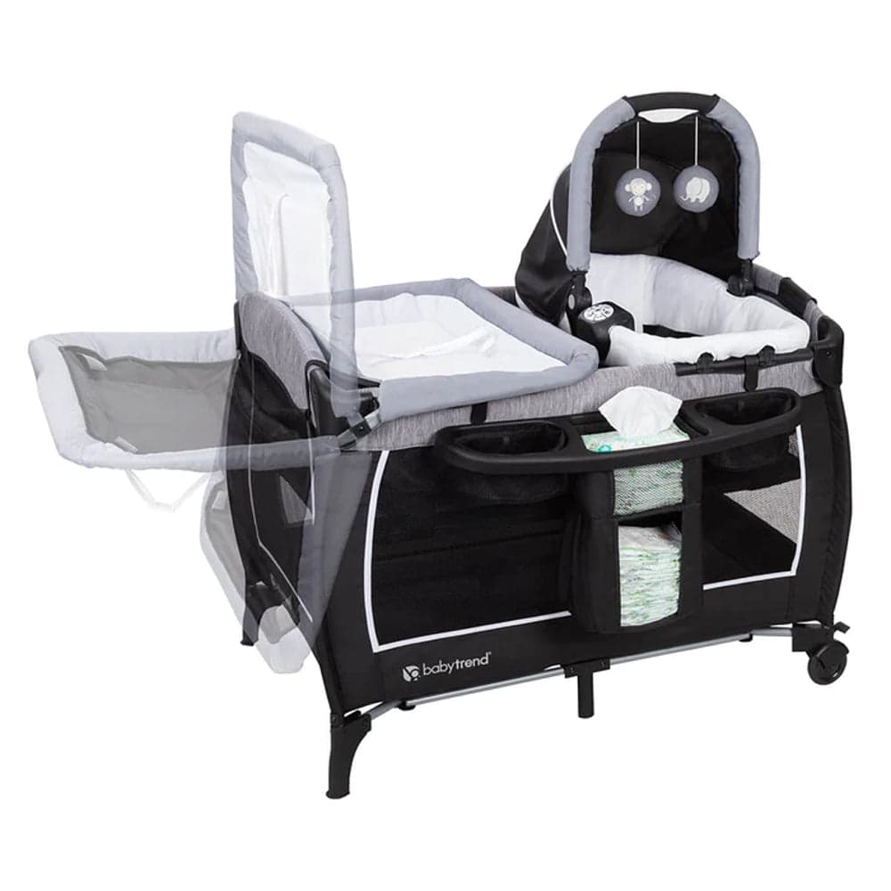 پارک بازی و تخت مسافرتی نوزاد Baby Trend Deluxe CLX Nursery Center Guardian — تصویر ۹
