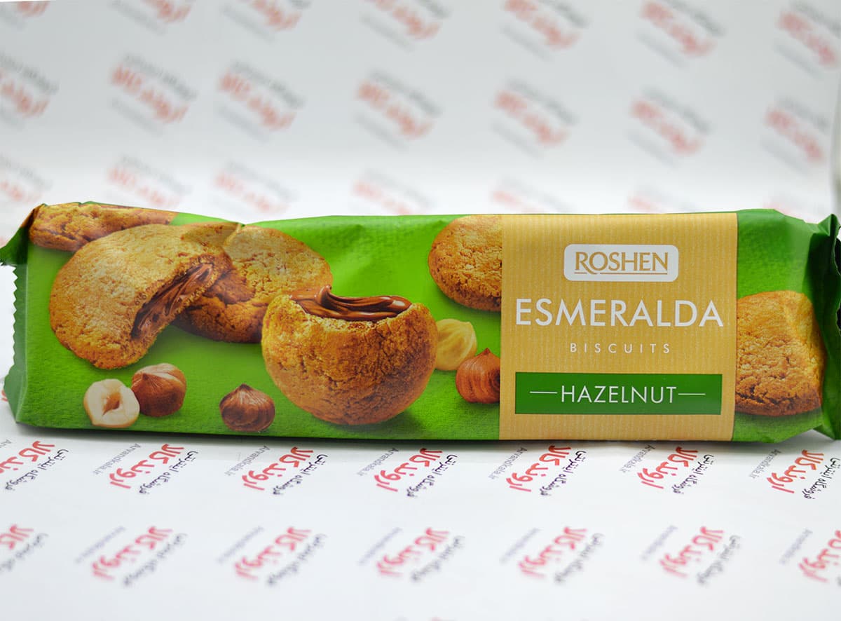 بیسکوییت روشن Roshen مدل Hazelnut