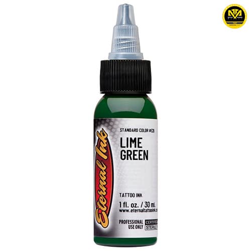 جوهر سبز تاتو Lime green