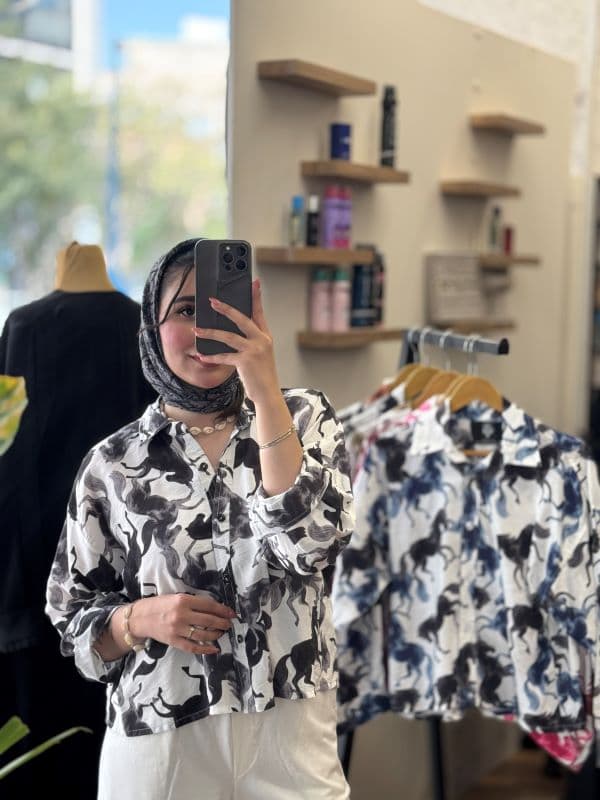 شومیز اسبی_1109 — تصویر ۵