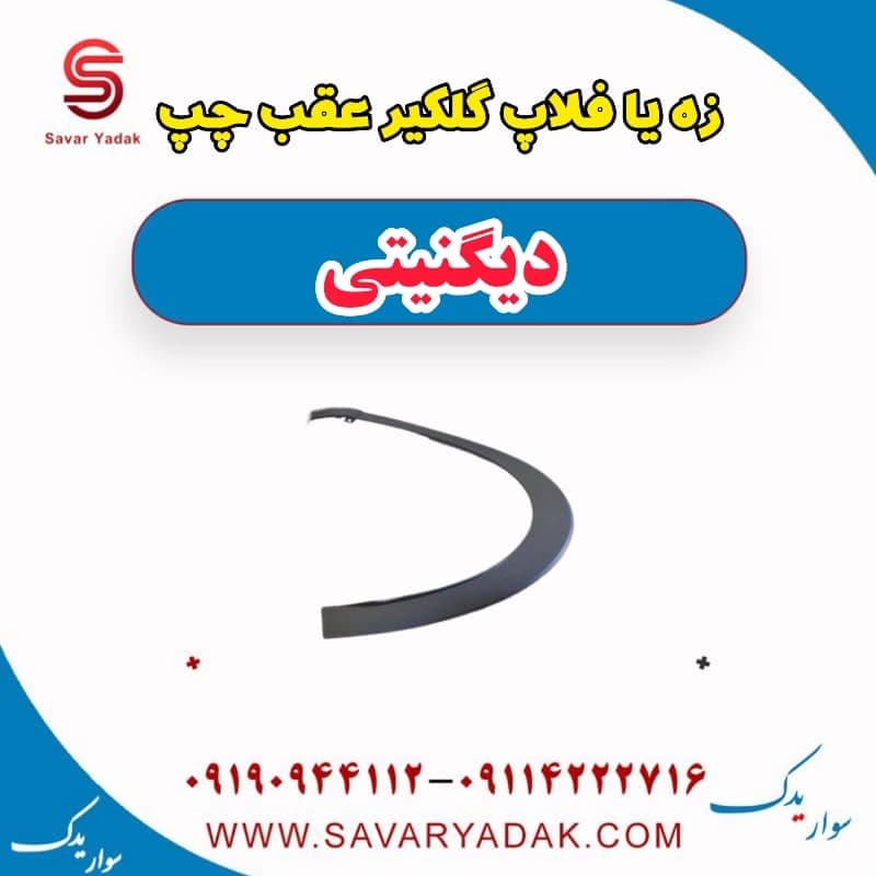 زه یا فلاپ گلگیر عقب چپ دیگنیتی