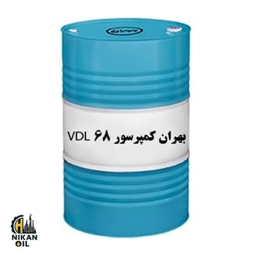 روغن کمپرسور بهران VDL68 بشکه ۲۰۸ لیتری