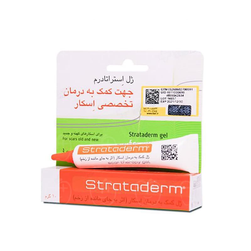 ژل ترمیمکننده اسکار استراتادرم مناسب انواع اسکار، حجم 10 گرم