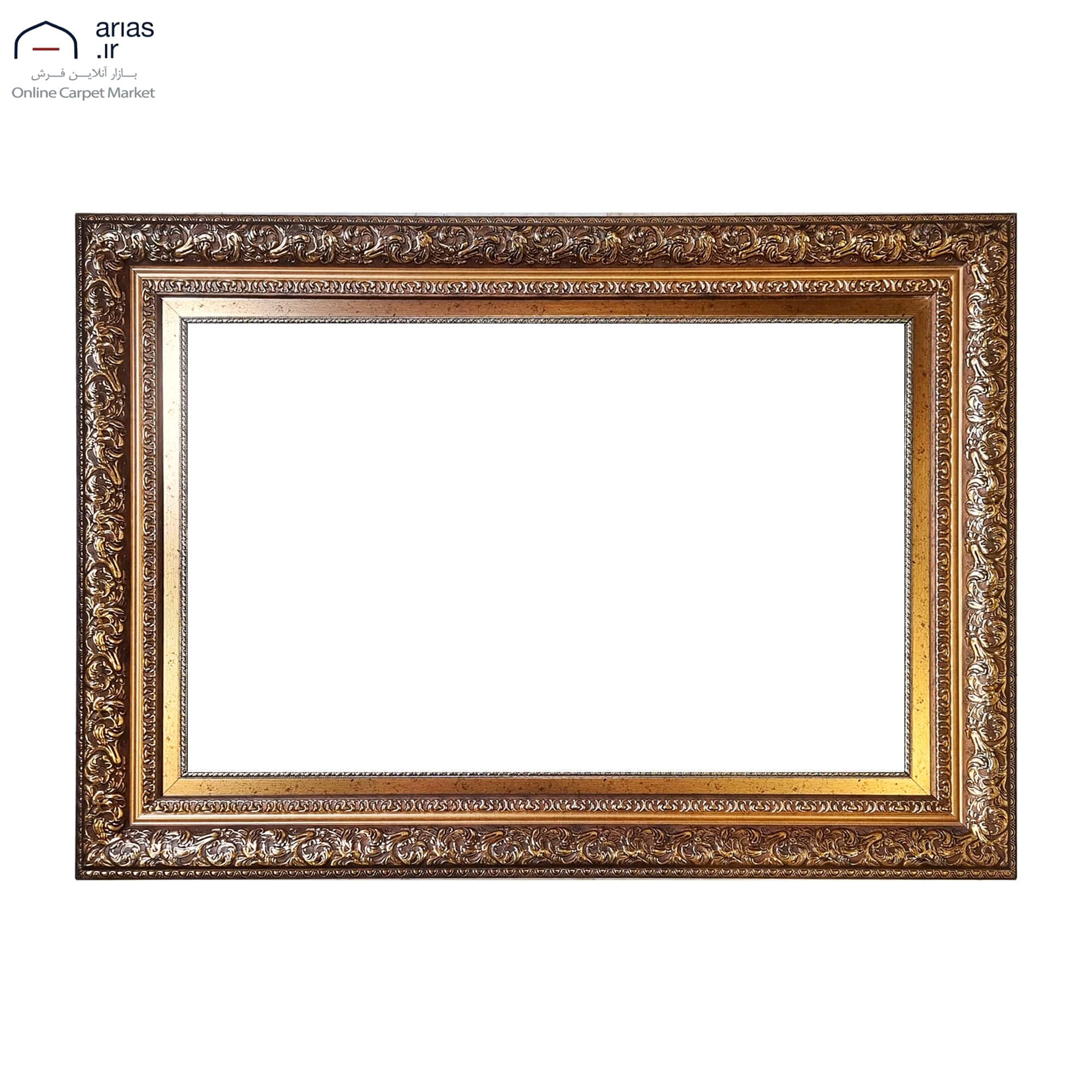 تابلو فرش دستباف افقی چله ابریشم مینیاتور طرح در تمنای محبت بافت تبریز کد T02274 — تصویر ۵