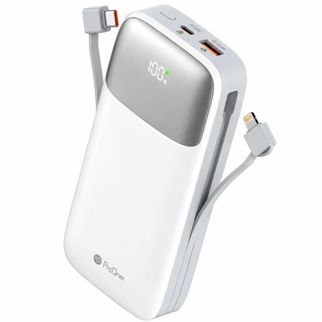 پاوربانک پرووان ProOne مدل VOLTO 20 PPB5213 ظرفیت 20000 — تصویر ۱۰