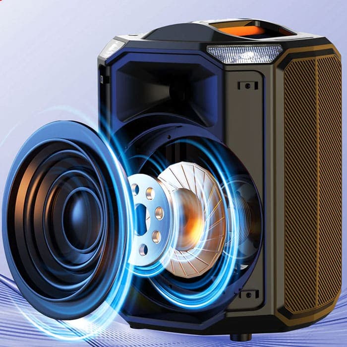 اسپیکر بلوتوثی ایکس او XO مدل F48 با نور RGB و توان 40 وات — تصویر ۱۰