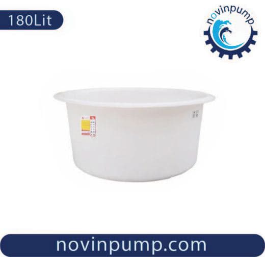 وان 180 لیتری گرد استوانه پلاستیکی تک لایه