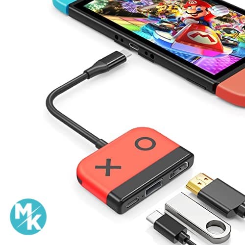 مبدل (داک) نینتندو سوییچ Tendak مدل 3 usb-c — تصویر ۳