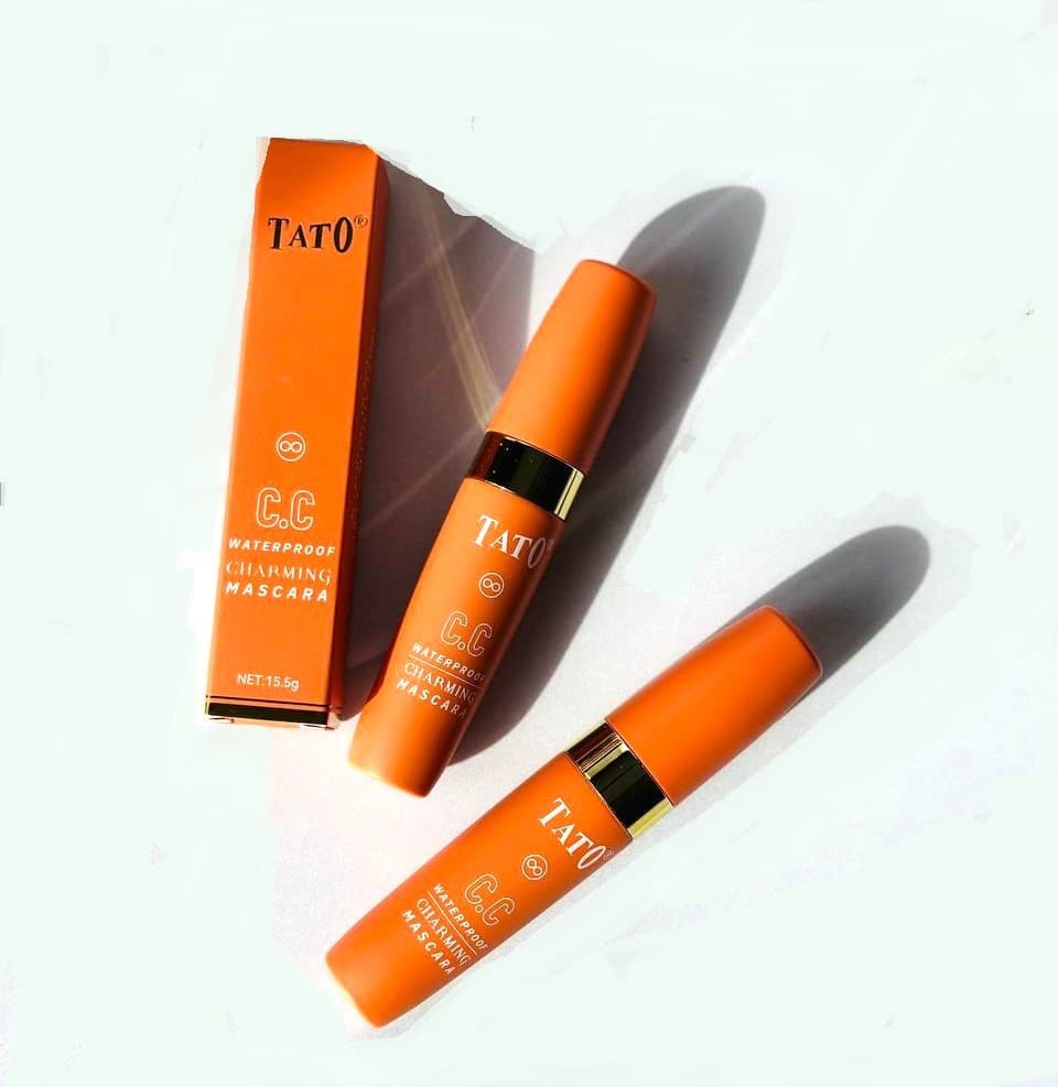 ریمل فرچه ژله ای تاتو سی سی TATO CC پوکه نارنجی — تصویر ۴