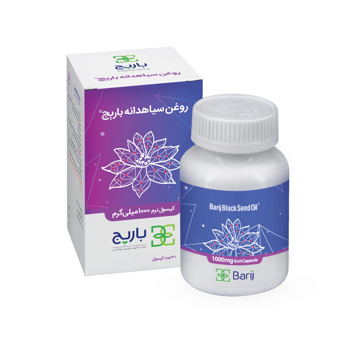 روغن سیاهدانه Black Seed Oil 1000 باریج اسانس 30 عددی