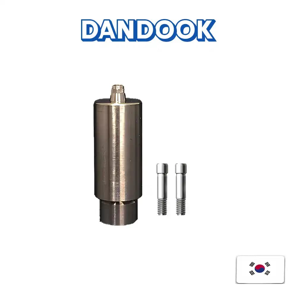 پریمیل اباتمنت دو پیچ کرهای Korean Premilled Abutment (Dual Screw)