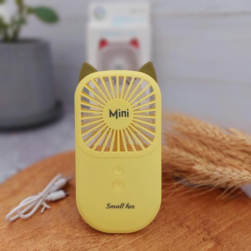 مینی فن شارژی طرح گربه — تصویر ۳