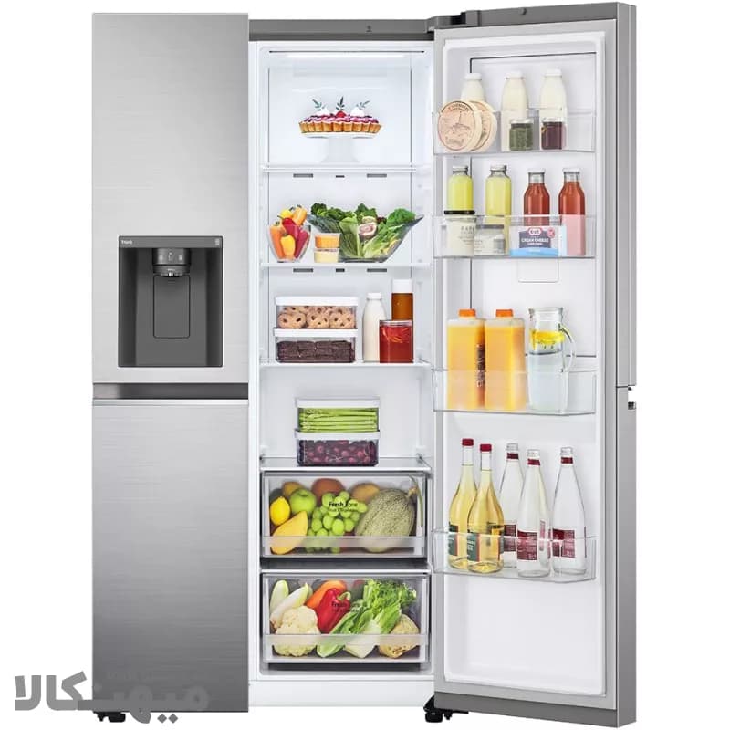 یخچال فریزر ال جی ساید بای ساید 24 فوت مدل GC-J257SMSC — تصویر ۷