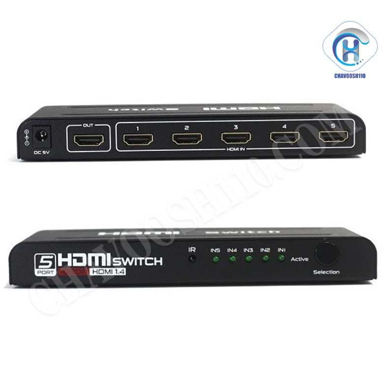 سوئیچ ۱به۵ HDMI