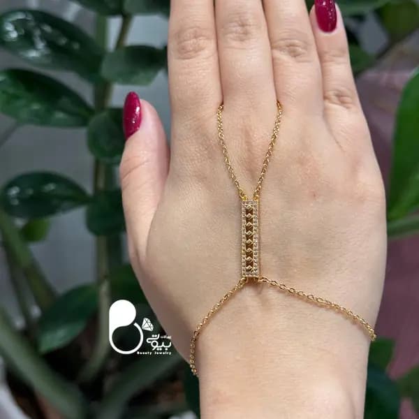 تمیمه مینیمال نگینی — تصویر ۳
