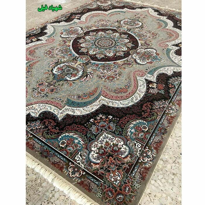 فرش کاشان طرح شهیاد ۷۰۰ شانه فیلی