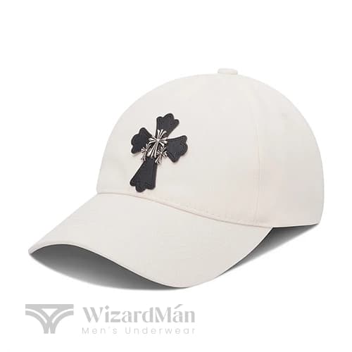 کلاه کپ (لبه دار) کروم هارتز Chrome Hearts بیسیک تک رنگ اورجینال وارداتی — تصویر ۲