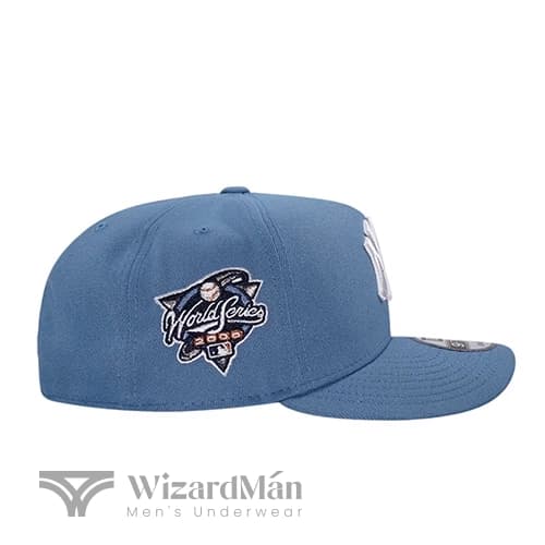 کلاه کپ (لبه دار) نیو ارا New Era مدل New York Yankees 9FORTY Adjustable آبی آسمانی — تصویر ۲