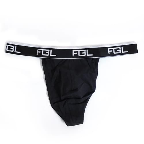 شورت مردانه لامبادا اورجینال FGL بیکینی فانتزی مشکی کش پهن