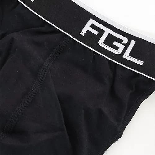 شورت مردانه لامبادا اورجینال FGL بیکینی فانتزی مشکی کش پهن — تصویر ۴
