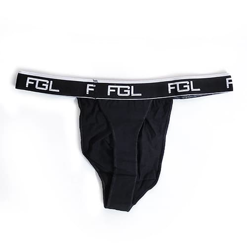 شورت مردانه لامبادا اورجینال FGL بیکینی فانتزی مشکی کش پهن — تصویر ۲