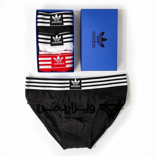 پک پرمیوم 3 تایی شورت مردانه آدیداس adidas اورجینال اسلیپ Premium — تصویر ۳