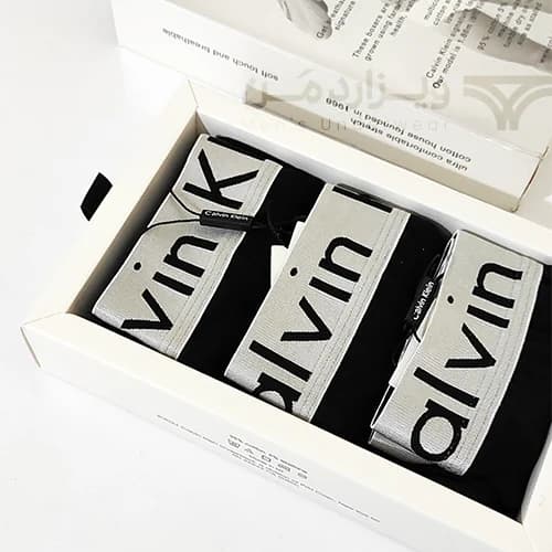 پک لاکچری 3 تایی شورت مردانه کلوین کلاین CALVIN KLEIN اورجینال اسلیپ ترک سفارش اروپا — تصویر ۵