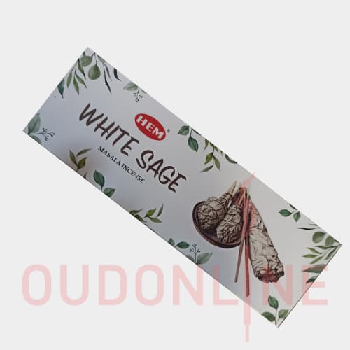 عود خوشبو کننده شاخه ای هم HEM مدل وایت سیج ( مریم گلی) white sage — تصویر ۲