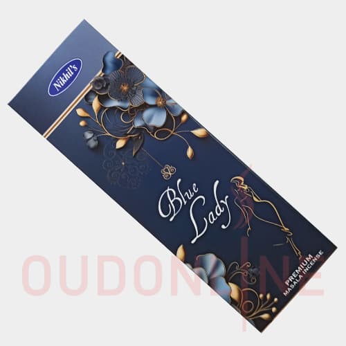 عود خوشبو کننده شاخه ای نیخیل Nikhil’s مدل بلو لیدی (بانو ابی) Blue lady