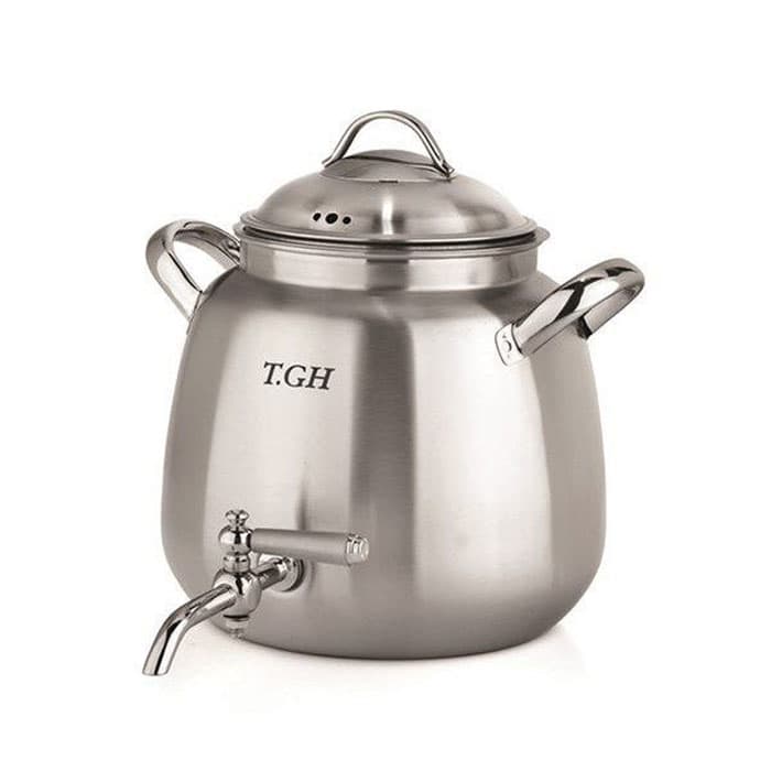کتری قیطاسی T.GH مدل بیستون 3/5 لیتری شیردار مات کد TGH-4002