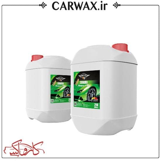 شامپو واکس بدنه خودرو گالنی 20 لیتری تیک آف Take Off Nano Shampoo Carnauba 20L