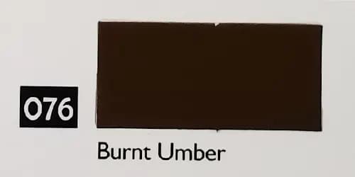 گواش وستا کد 076 BurntUmber حجم 30 میل — تصویر ۳