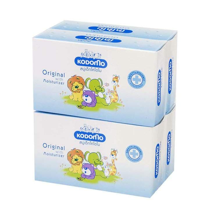 صابون بچه کودومو Kodomo مدل Original بسته 4 عددی — تصویر ۴