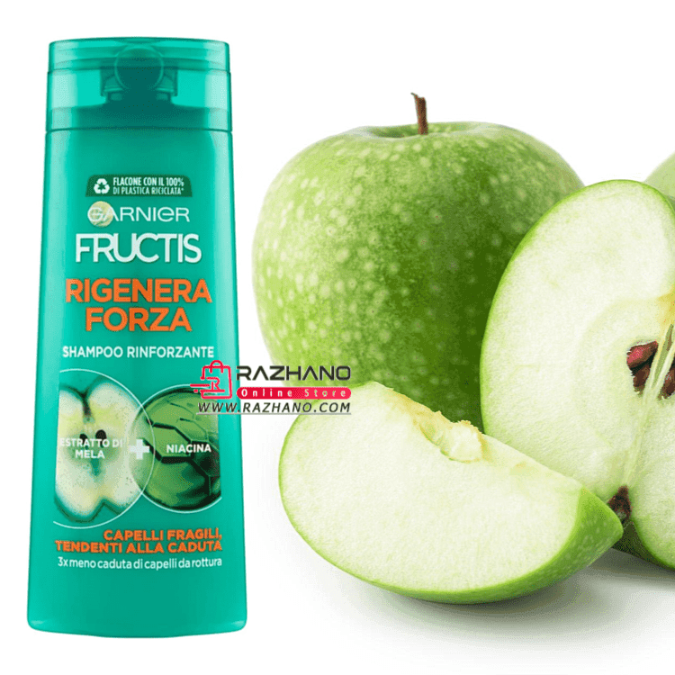 شامپو مو گارنیر مدل RIGENERA FORZA حجم 250 میلی لیتر — تصویر ۲