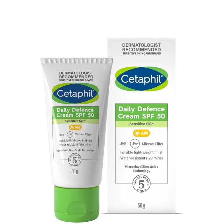 ضد آفتاب مینرال ستافیل Cetaphil مدل Daily Defence حجم 50 میل — تصویر ۲