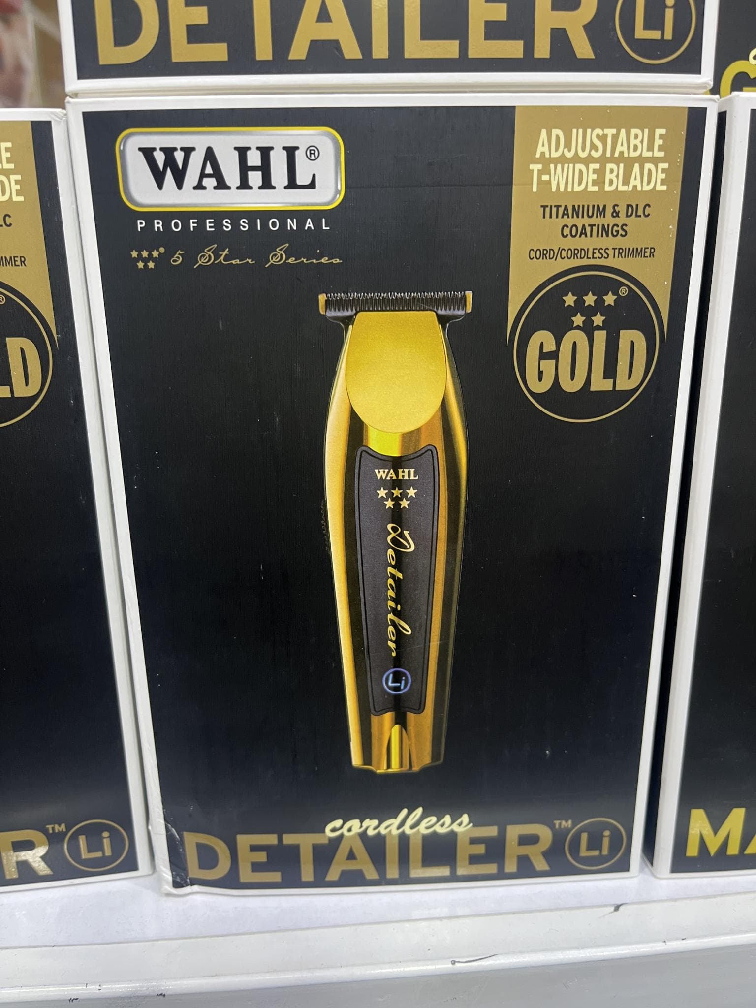 ماشین اصلاح وال دیتیلر ال آی گلد Wahl Cordless Detailer Li Gold سفارش آمریکا (اصلی) — تصویر ۳