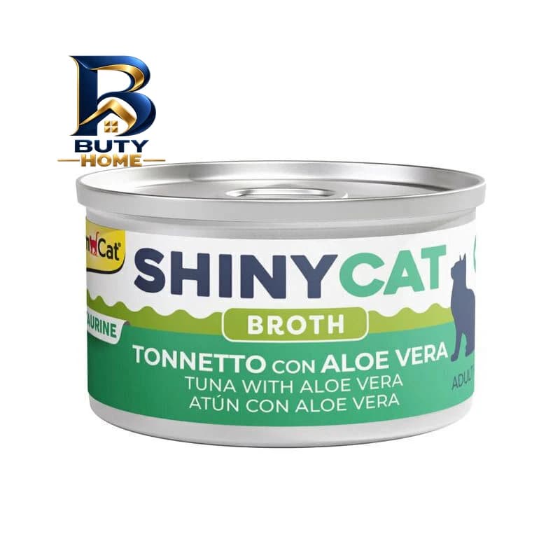کنسرو غذای گربه بالغ جیم کت مدل Cat Food طعم ماهی تن و آلوئه ورا وزن 70 گرم بسته 6 عددی — تصویر ۶
