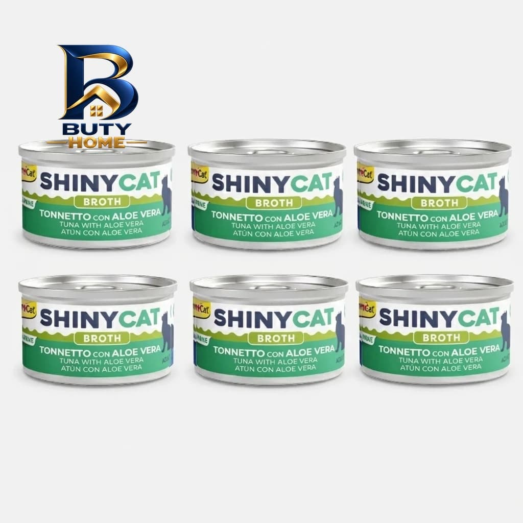 کنسرو غذای گربه بالغ جیم کت مدل Cat Food طعم ماهی تن و آلوئه ورا وزن 70 گرم بسته 6 عددی — تصویر ۴