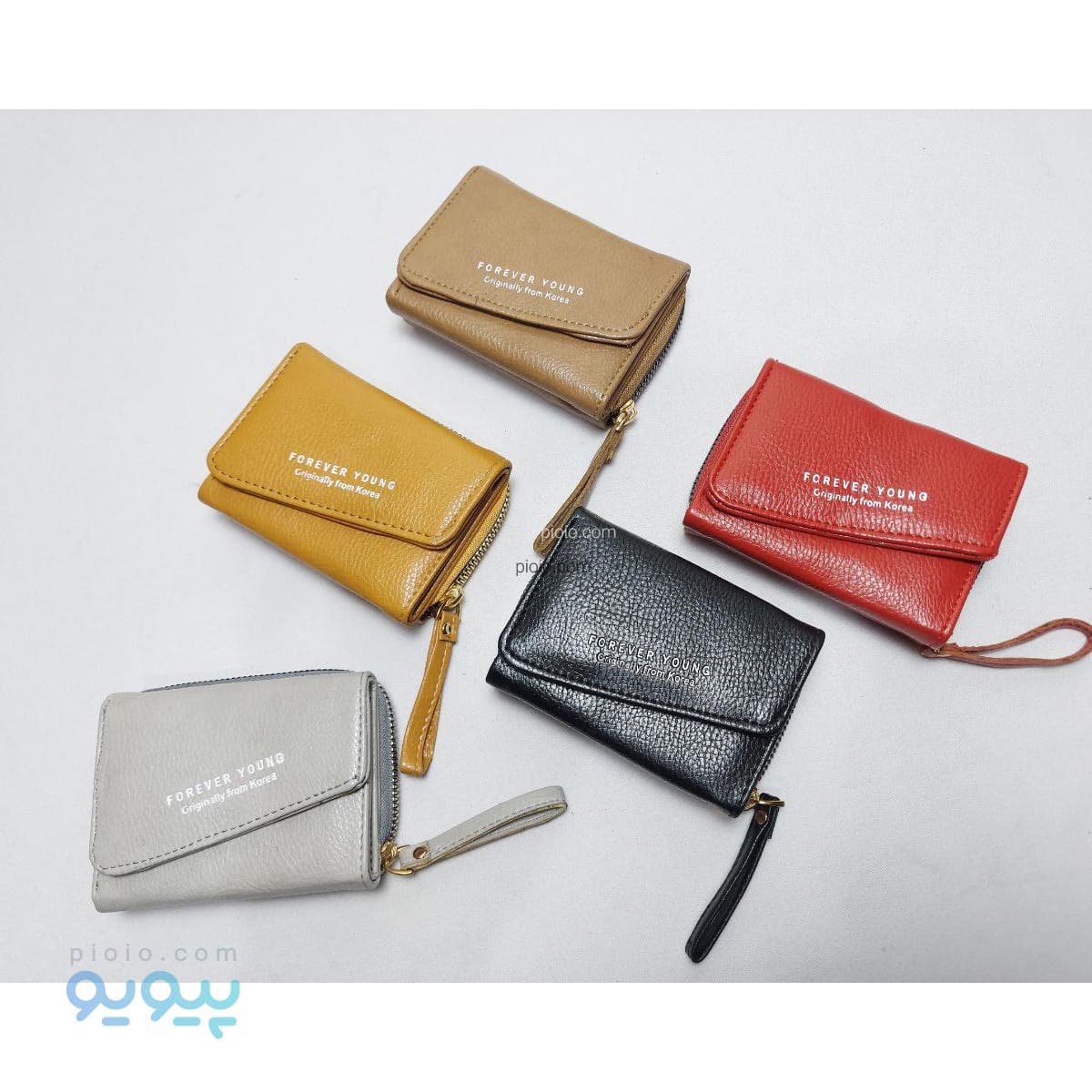 کیف پول دخترانه لب کج شرانگ کد 750103 تک و عمده — تصویر ۲