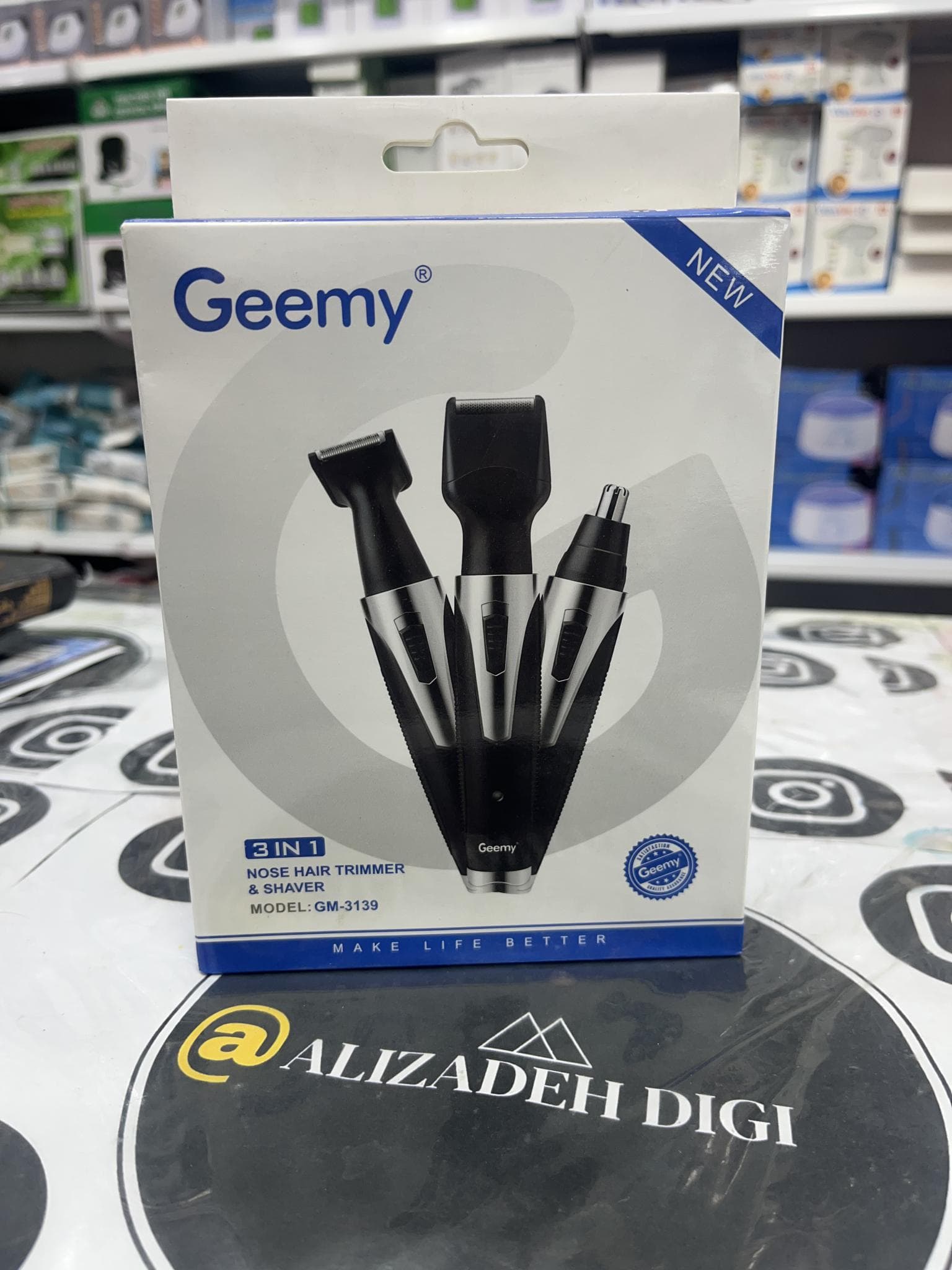 موزن گوش و بینی و خط زن جیمی مدل Gm 3139