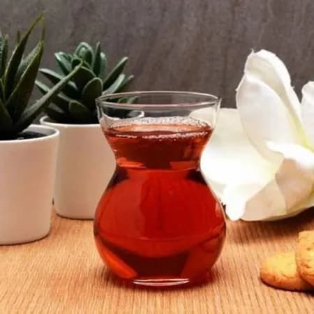 استکان تک کمرباریک پاشاباغچه مدل دانتل کد 42841 — تصویر ۲