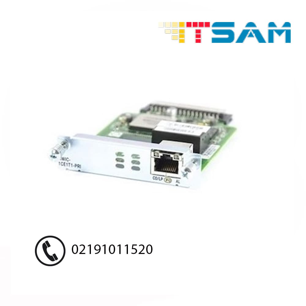 کارت ماژول سیسکو مدل HWIC-1CE1T1-PRI