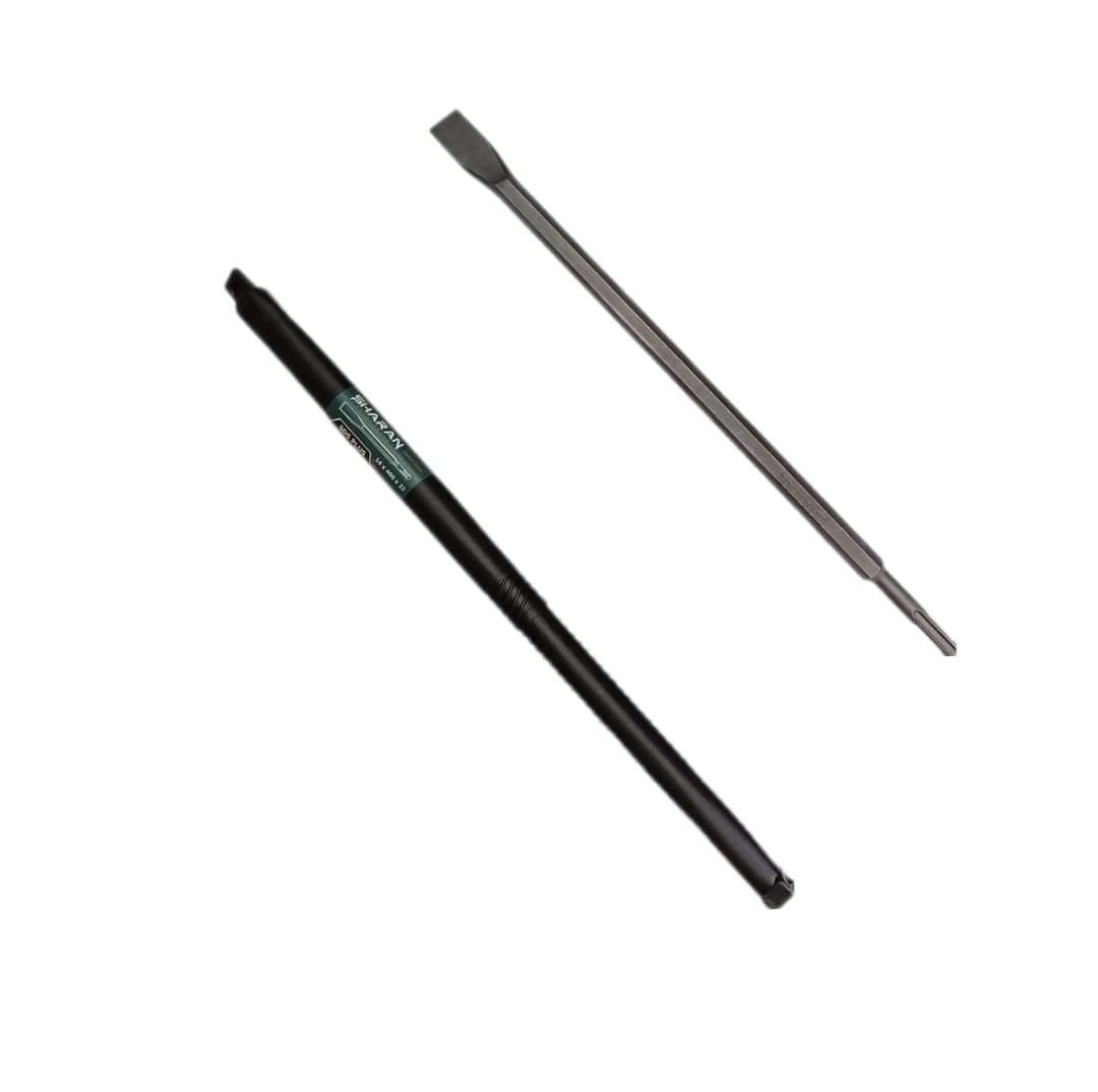 قلم چهار شیار تخریب نوک پهن 22*400*14